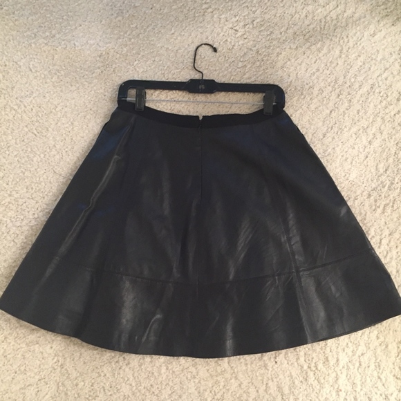 JASON WU, MISS WU LEATHER SKIRT. BRAND RUNS SMALL! - Picture 4 of 5